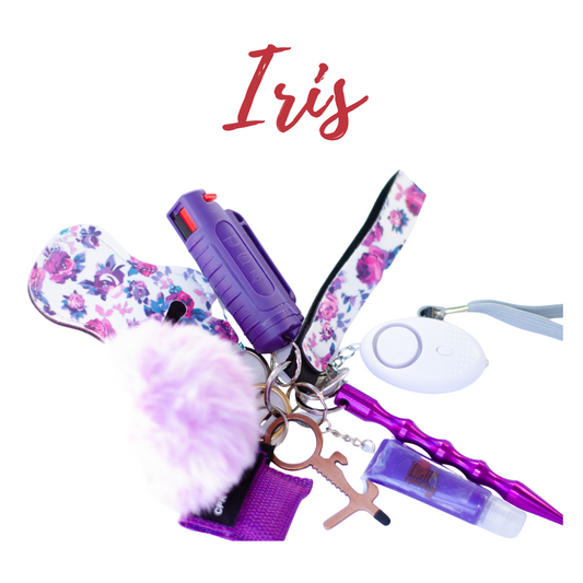 "Iris" Safety Keychain