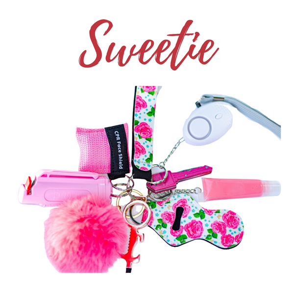 "Sweetie" Safety Keychain