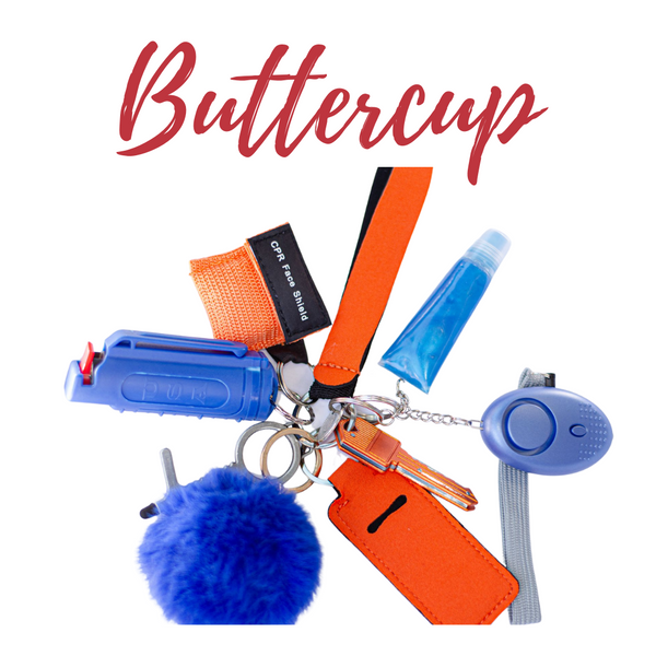"Buttercup" Safety Keychain
