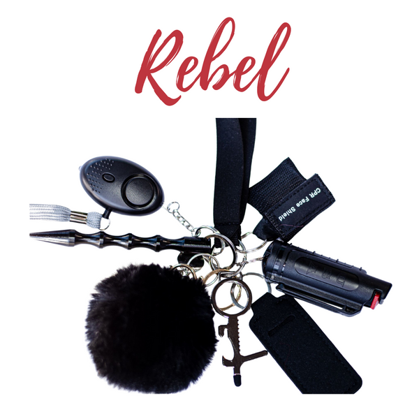 "Rebel" Safety Keychain