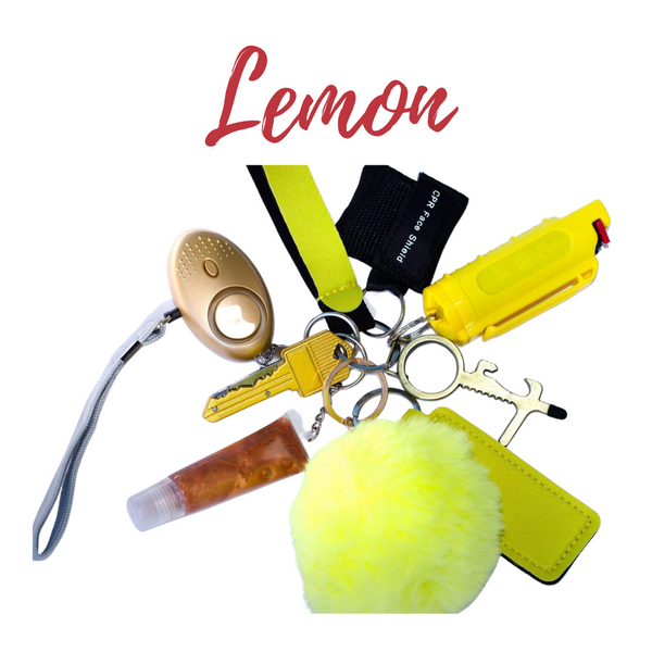 "Lemon" Safety Keychain