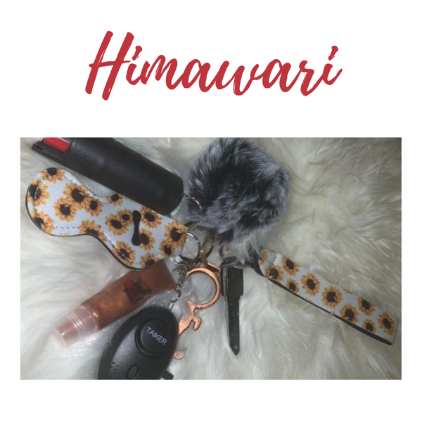 "Himawari" Safety Keychain
